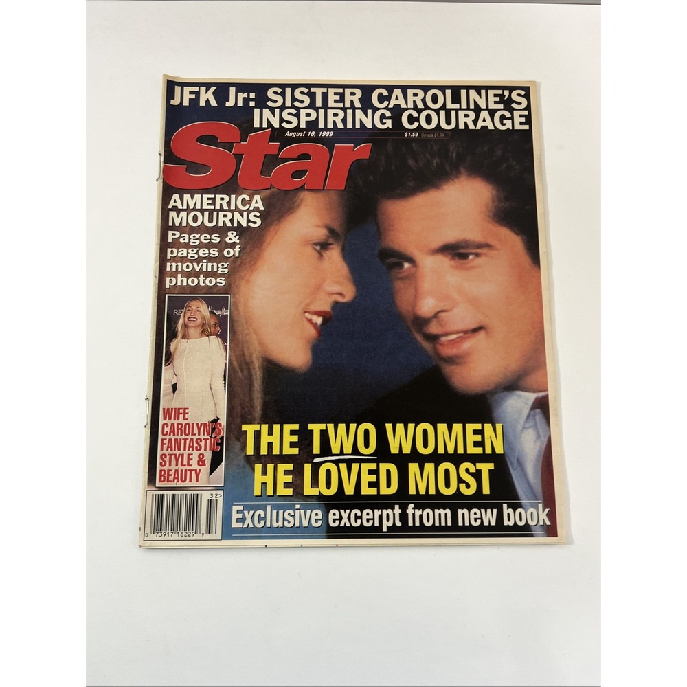 National Enquirer /STAR August 3,‎ 1999 John F Kennedy Jr Memorial  Lot 3 NEW - Picture 4 of 8
